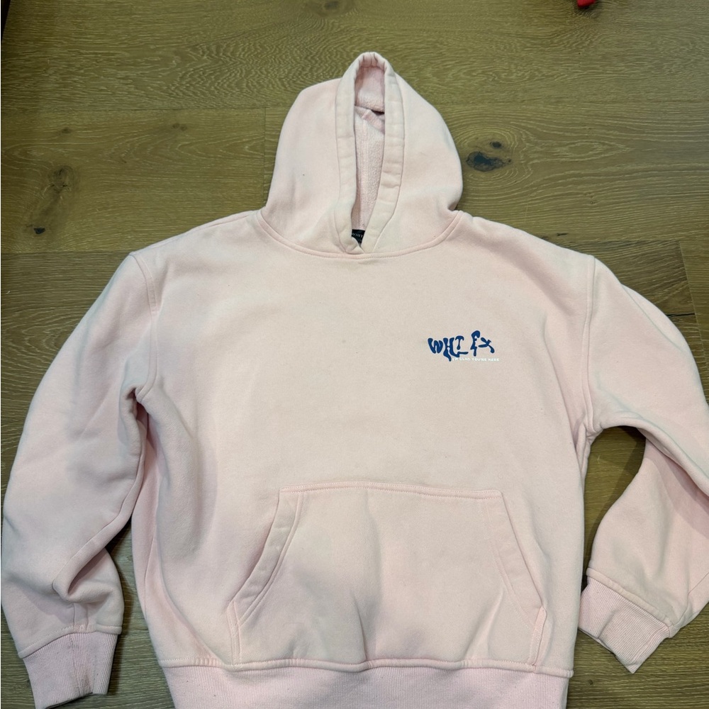 White fox hoodie